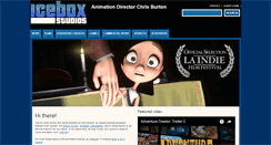 Desktop Screenshot of iceboxstudios.co.uk