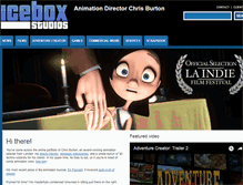 Tablet Screenshot of iceboxstudios.co.uk